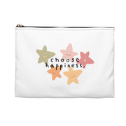 Choose Happiness Zipper Bag