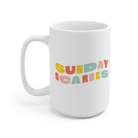 Sunday Scaries 15oz Ceramic Mug